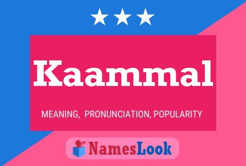 Póster del nombre Kaammal