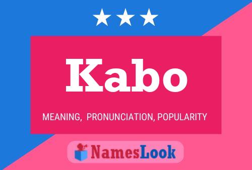 Póster del nombre Kabo