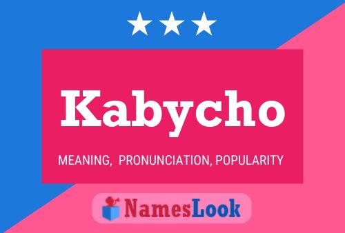 Póster del nombre Kabycho