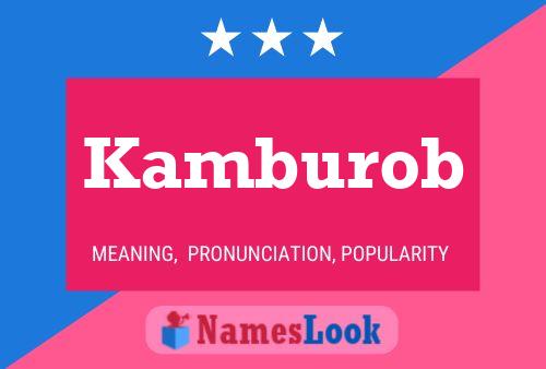 Póster del nombre Kamburob