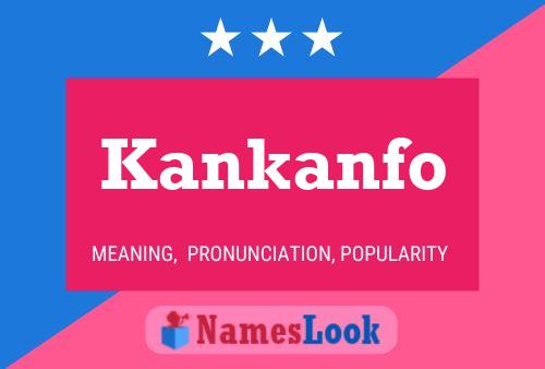 Póster del nombre Kankanfo