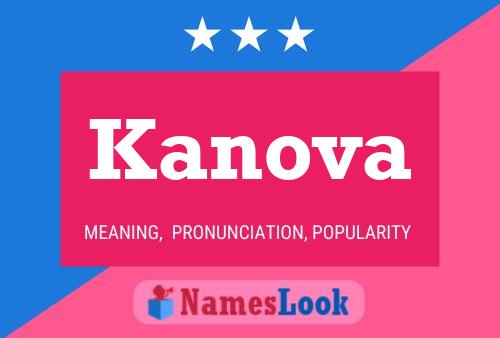 Póster del nombre Kanova