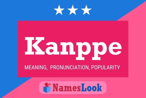 Póster del nombre Kanppe