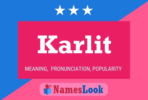 Póster del nombre Karlit