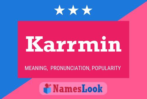 Póster del nombre Karrmin