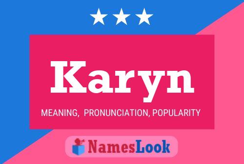 Póster del nombre Karyn