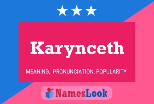 Póster del nombre Karynceth