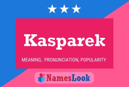 Póster del nombre Kasparek