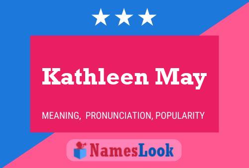 Póster del nombre Kathleen May