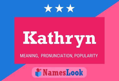 Póster del nombre Kathryn