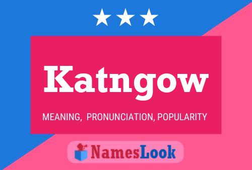 Póster del nombre Katngow