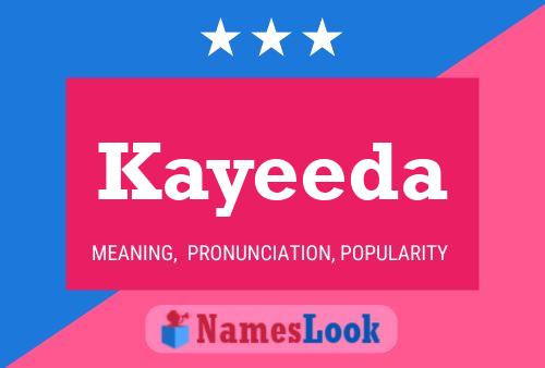 Póster del nombre Kayeeda