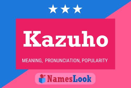 Póster del nombre Kazuho