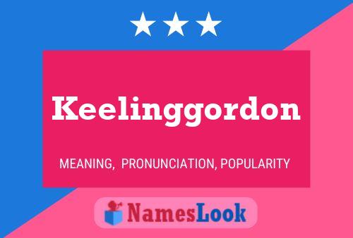 Póster del nombre Keelinggordon