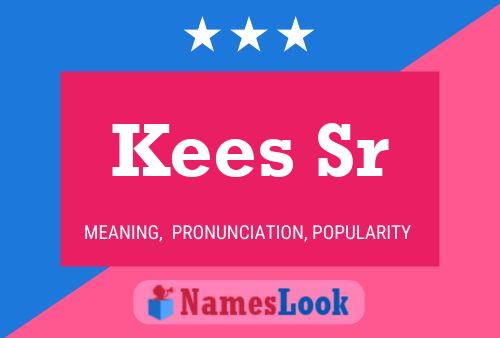 Póster del nombre Kees Sr