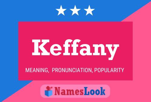 Póster del nombre Keffany