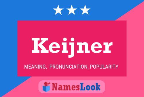 Póster del nombre Keijner