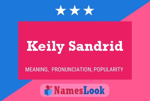 Póster del nombre Keily Sandrid