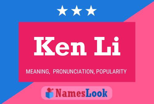 Póster del nombre Ken Li