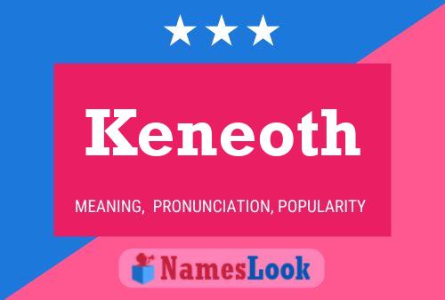 Póster del nombre Keneoth