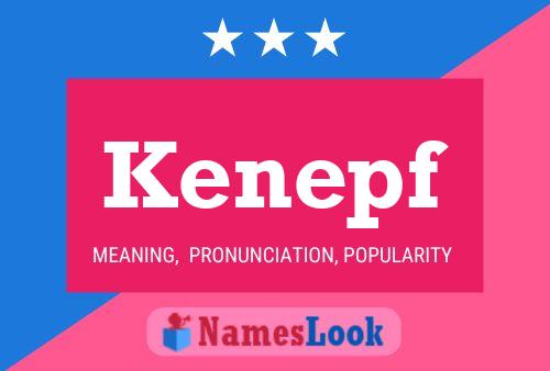 Póster del nombre Kenepf