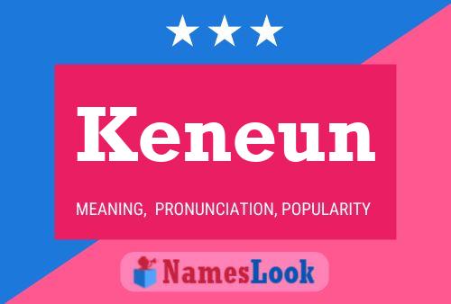 Póster del nombre Keneun