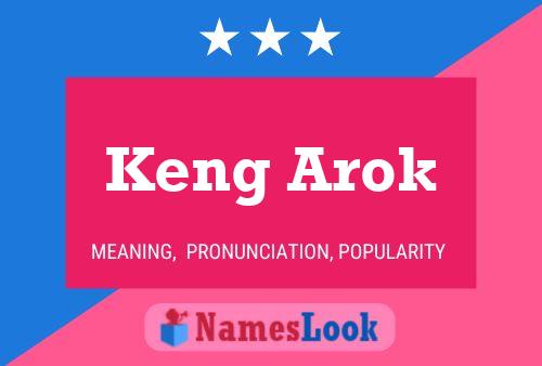 Póster del nombre Keng Arok