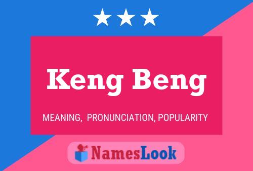 Póster del nombre Keng Beng