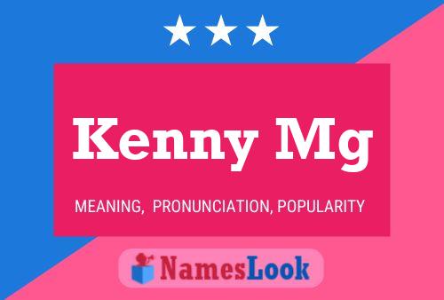 Póster del nombre Kenny Mg