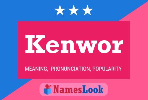 Póster del nombre Kenwor