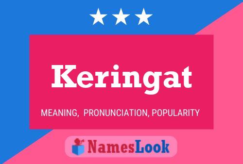 Póster del nombre Keringat