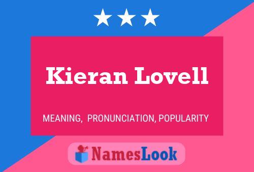 Póster del nombre Kieran Lovell