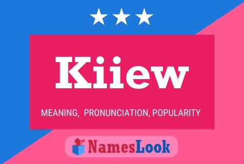 Póster del nombre Kiiew