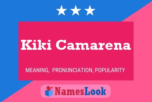 Póster del nombre Kiki Camarena