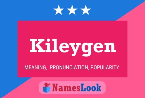 Póster del nombre Kileygen