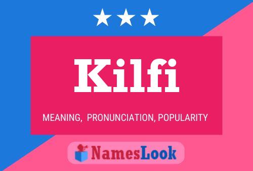 Póster del nombre Kilfi