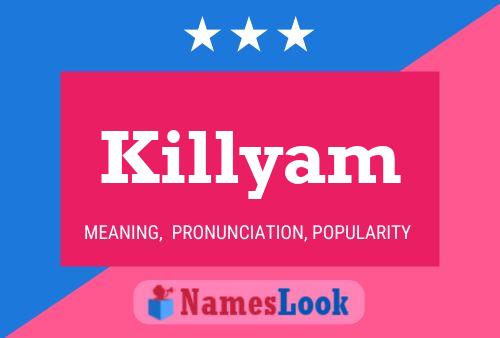 Póster del nombre Killyam