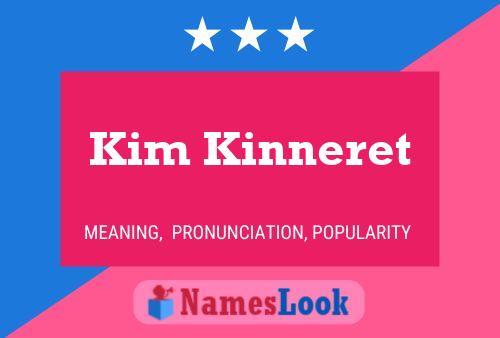 Póster del nombre Kim Kinneret