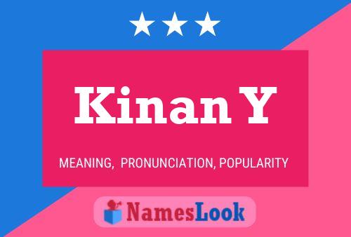 Póster del nombre Kinan Y