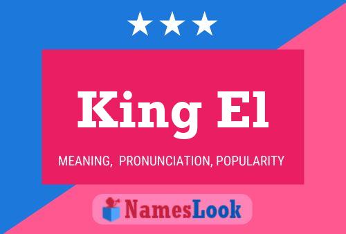 Póster del nombre King El