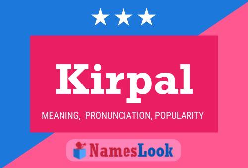 Póster del nombre Kirpal