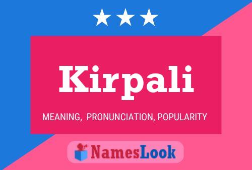 Póster del nombre Kirpali