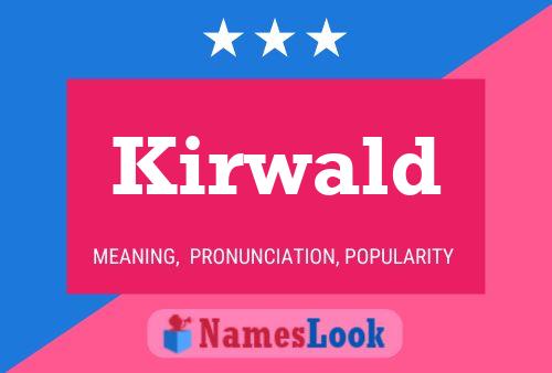 Póster del nombre Kirwald