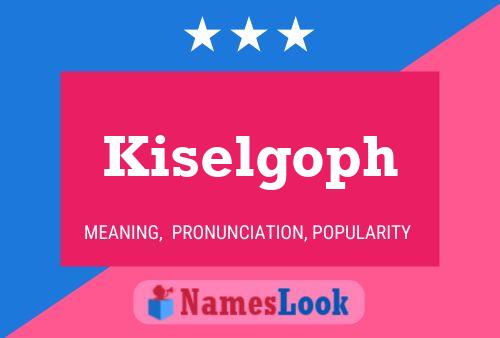 Póster del nombre Kiselgoph