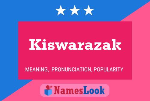 Póster del nombre Kiswarazak