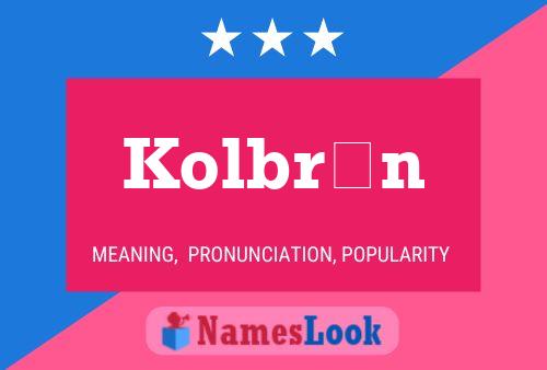 Póster del nombre Kolbrún