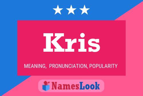 Póster del nombre Kris