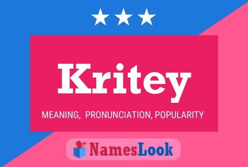 Póster del nombre Kritey