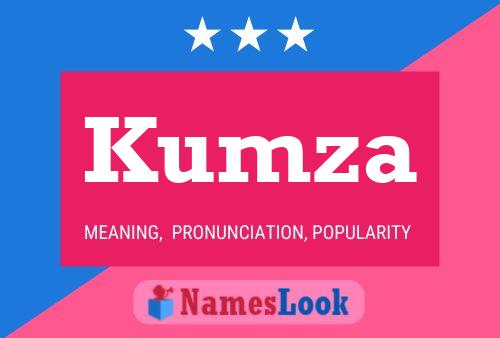 Póster del nombre Kumza