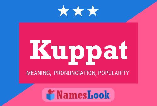 Póster del nombre Kuppat